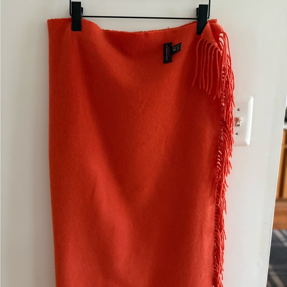 Rani Arabella cashmere throw fringe blanket - Picture 11 of 12